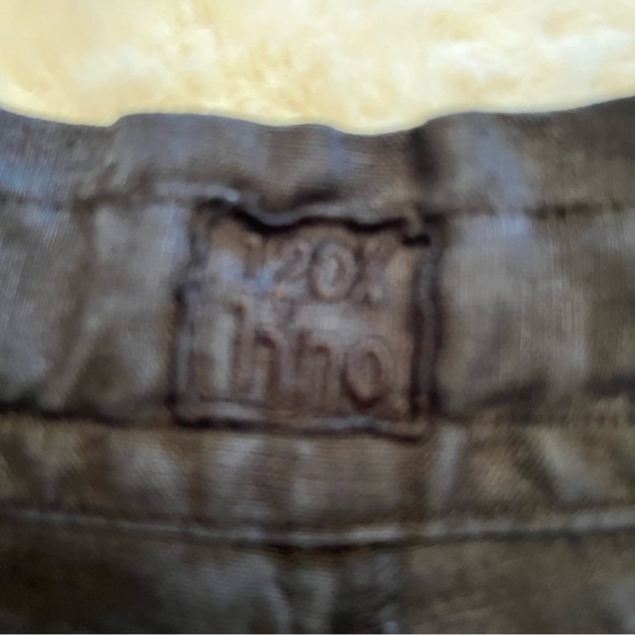 120% Lino QUALITY linen shorts L - Picture 6 of 8